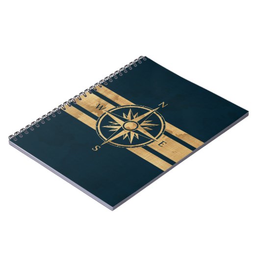 Carnet Compas d'explorateur nautique (Côté gauche)