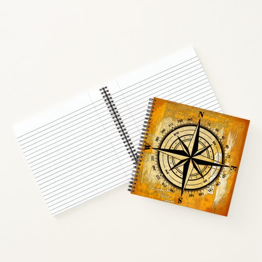 Carnet Compas d'or voyage (Intérieur)
