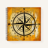 Carnet Compas d'or voyage (Devant)