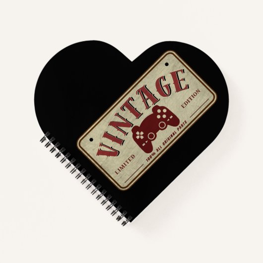 Carnet Composants originaux vintage Controller Limited Ed (Devant)