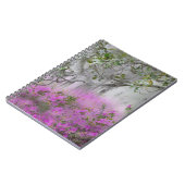 Carnet Composite numérique d'azalées et d'arbre magnolia (Côté gauche)