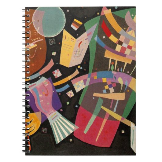 Carnet Composition 10 de Kandinsky, peinture abstraite (Devant)