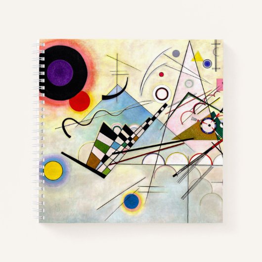 Carnet Composition 8 de Kandinsky (Devant)