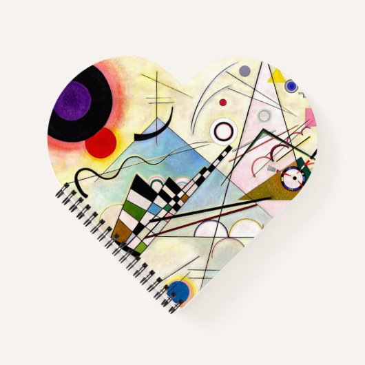 Carnet Composition 8 de Kandinsky (Devant)