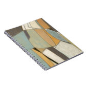 Carnet Composition Abstraite avec des couleurs bouchées (Côté Droit)