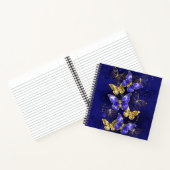 Carnet Composition avec papillons Sapphire (Intérieur)