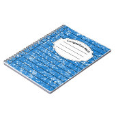 Carnet Composition bleue (Côté gauche)