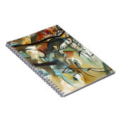 Carnet Composition de Kandinsky V Peinture Abstraite (Côté Droit)