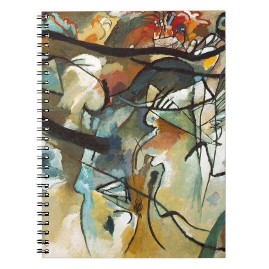 Carnet Composition de Kandinsky V Peinture Abstraite (Devant)