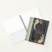 CARNET COMPOSITION DOUBLE DEMI-VIDE/GRANDE ROUGE (Intérieur)