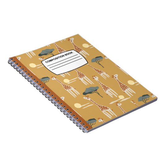 Carnet Composition en girafe (Côté Droit)