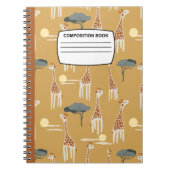 Carnet Composition en girafe (Devant)