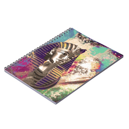 Carnet Composition en Roi Tut Mask Abstract (Côté gauche)