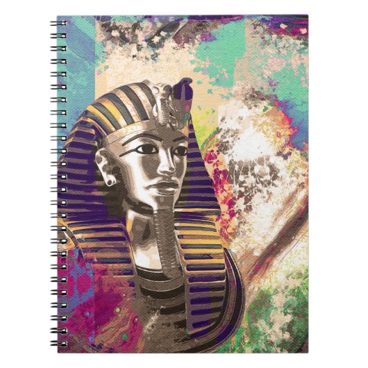 Carnet Composition en Roi Tut Mask Abstract (Devant)