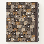 Carnet Composition en spirale sans soudure de l'ours en p (Dos)