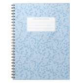 Carnet Composition esthétique de marbre pastel doux (Devant)
