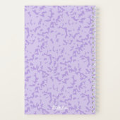 Carnet Composition esthétique de marbre pastel doux (Verso)