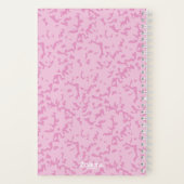 Carnet Composition esthétique de marbre pastel doux (Verso)