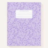 Carnet Composition esthétique de marbre pastel doux (Devant)