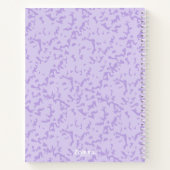 Carnet Composition esthétique de marbre pastel doux (Dos)