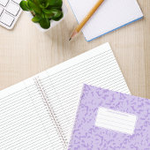 Carnet Composition esthétique de marbre pastel doux