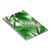 Carnet Composition exotique tropicale verte naturelle feu (Côté Droit)
