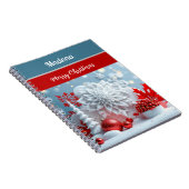 Carnet Composition Fleur d'Hiver (Côté Droit)