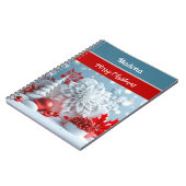 Carnet Composition Fleur d'Hiver (Côté gauche)
