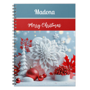 Carnet Composition Fleur d'Hiver