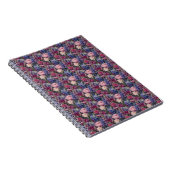 Carnet Composition florale dense de jardin anglais (Côté Droit)
