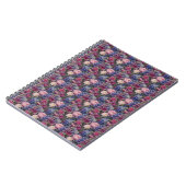 Carnet Composition florale dense de jardin anglais (Côté gauche)