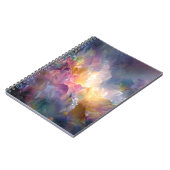 Carnet Composition florale pastel abstraite lumineuse (Côté gauche)