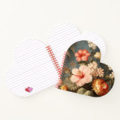 Carnet Composition florale vintage vibrante (Intérieur)