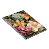 Carnet Composition florale vintage vibrante (Côté Droit)