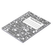 Carnet Composition grise (Côté gauche)
