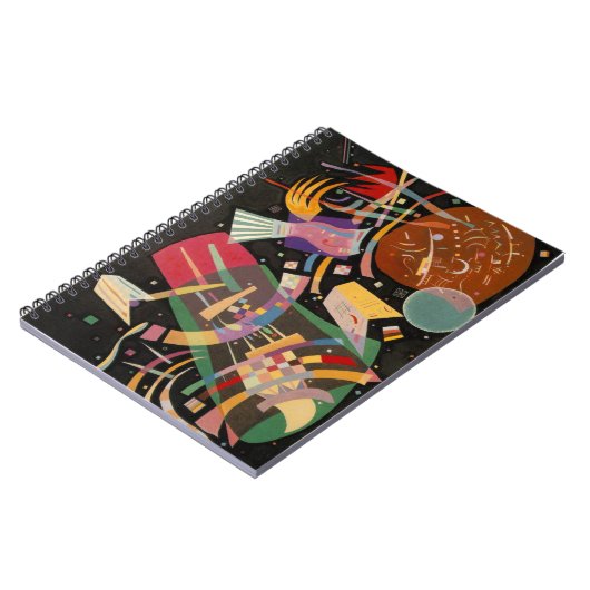Carnet Composition Kandinsky X Oeuvre Abstraite (Côté gauche)