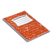Carnet Composition orange (Côté Droit)