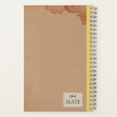 Carnet Composition personnalisée de la fleur de Goldenpea (Verso)