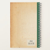 Carnet Composition personnalisée de la machine à éveiller (Verso)