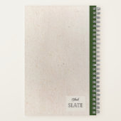 Carnet Composition personnalisée des citrons de culture d (Verso)