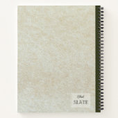 Carnet Composition personnalisée d'une Pêche imparfaite (Dos)