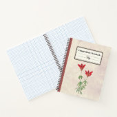 Carnet Composition personnalisée en lys de bois (Intérieur)