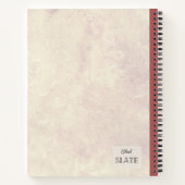 Carnet Composition personnalisée en lys de bois (Dos)