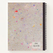 Carnet Composition personnalisée Mangosteen en croissance (Dos)