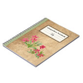 Carnet Composition personnalisée Primrose (Côté gauche)