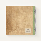 Carnet Composition personnalisée Primrose (Dos)