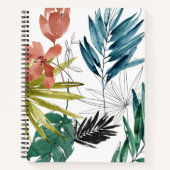 Carnet Composition tropicale (Devant)