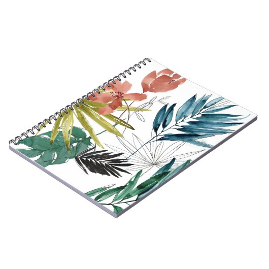 Carnet Composition tropicale (Côté gauche)