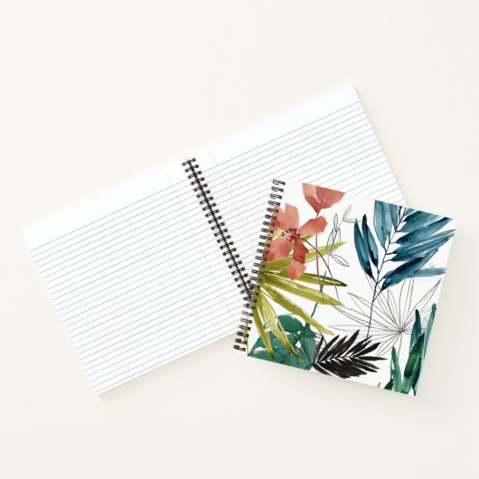 Carnet Composition tropicale (Intérieur)