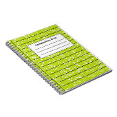 Carnet Composition verte (Côté Droit)